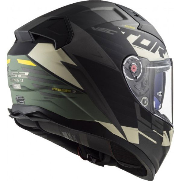 LS2 FF811 Vector II Helmet Absolute Matt Black Silver Titanium