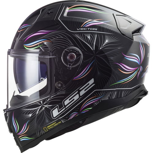 LS2 FF811 Vector II Helmet Tropical Black White