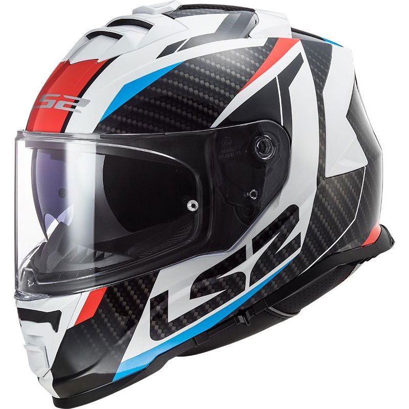 LS2 FF800 Storm II Helmet Racer Blue Red