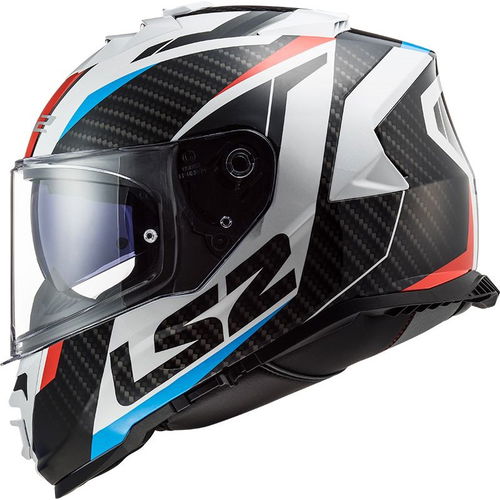 LS2 FF800 Storm II Helmet Racer Blue Red