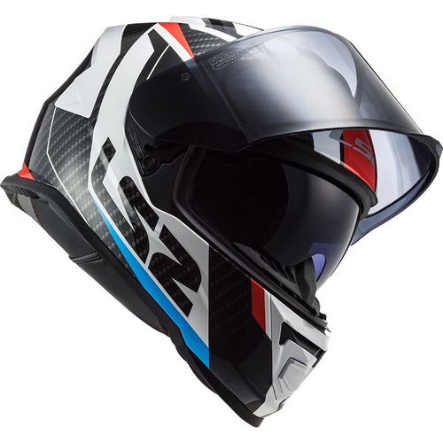 LS2 FF800 Storm II Helmet Racer Blue Red