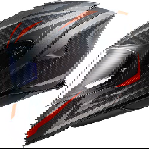 LS2 FF800 Storm II Helmet Racer Matt Titanium Fluo Orang