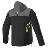 Alpinestars Sherpa Hoodie Tar Grey Black Yellow