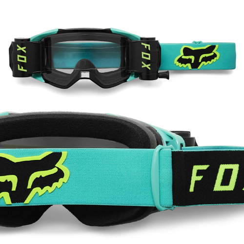 Fox Vue Stray Roll Off Goggle Teal
