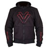 Frank Thomas Streetburner Hoody Black Red