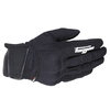 Furygan Jet Evo 2 Black White Motorcycle Gloves Back                                                                                                                                                                                                           
