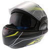 Shark Evo-one 2 Krono KYW Flip Front Motorcycle Helmet Open With Sun Visor                                                                                                                                                                                     
