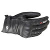 Furygan TD21 All Season Black Motorcycle Gloves Back                                                                                                                                                                                                           