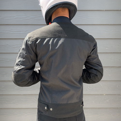 Frank Thomas Fuel Textile Jacket Black
