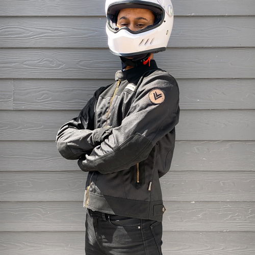 Frank Thomas Fuel Textile Jacket Black