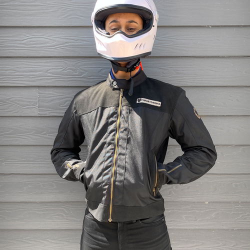 Frank Thomas Fuel Textile Jacket Black
