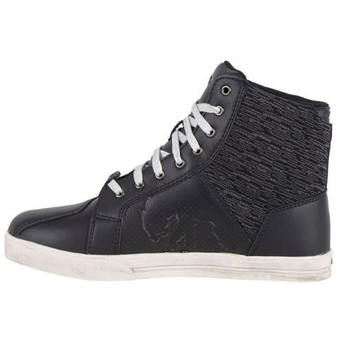 Furygan Sydney D30 Black Waterproof Motorcycle Ankle Boots Inside Leg                                                                                                                                                                                          