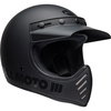Bell Moto 3 Blackout Helmet Matt Gloss Black
