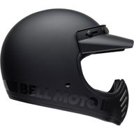 Moto-3 Blackout Helmet Matt Gloss Black