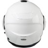 Airoh REV19 Flip White Flip Front Motorcycle Helmet Back                                                                                                                                                                                                       