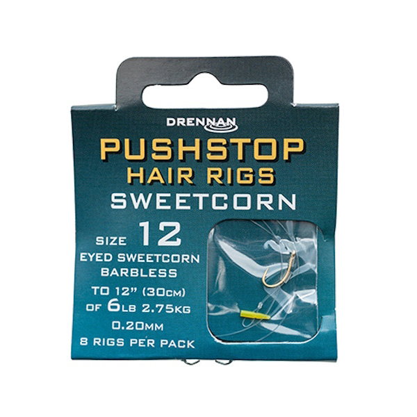 Pushstop Hair Rig Sweetcorn 8