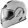Airoh REV19 Flip Grey Matt Black Flip Front Motorcycle Helmet Front Left                                                                                                                                                                                       