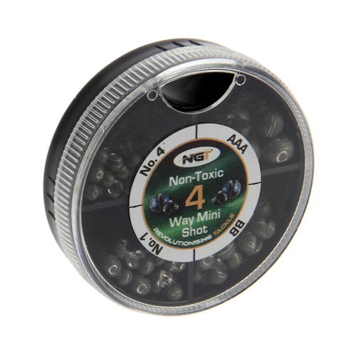 NGT Non Toxic Split Shot 4 Way Mini