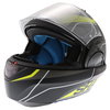 Shark Evo-one 2 Krono KYW Flip Front Motorcycle Helmet Open                                                                                                                                                                                                    