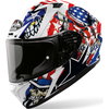 Airoh Valor Uncle Sam Full Face Motorcycle Helmet Front Left                                                                                                                                                                                                   