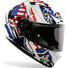 Airoh Valor Uncle Sam Full Face Motorcycle Helmet Front Right                                                                                                                                                                                                  