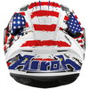 Airoh Valor Uncle Sam Full Face Motorcycle Helmet Back                                                                                                                                                                                                         