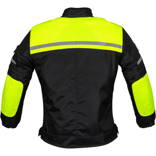 Duchinni Grid Kids Jacket Black Neon