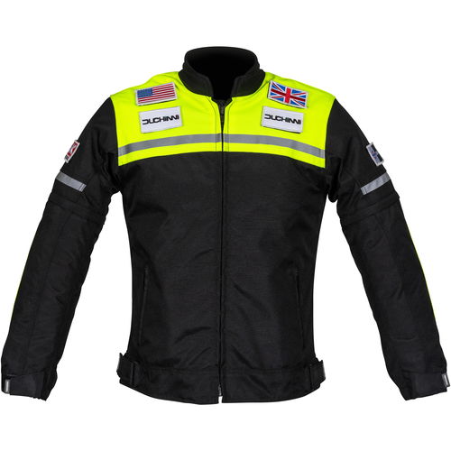 Duchinni Grid Kids Jacket Black Neon