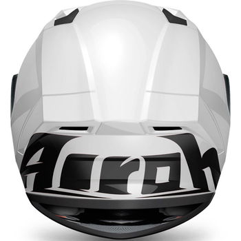 Airoh Valor White Full Face Motorcycle Helmet Back
