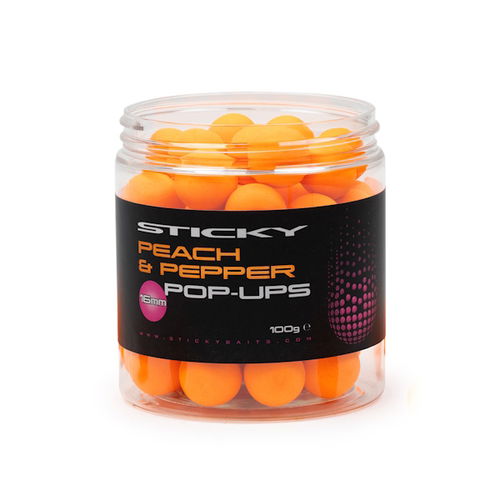 Sticky Peach & Pepper Pop-Ups 16mm