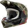 Fox Youth V1 BNKR Helmet Green Camo