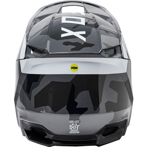 Fox Youth V1 BNKR Helmet Black Camo