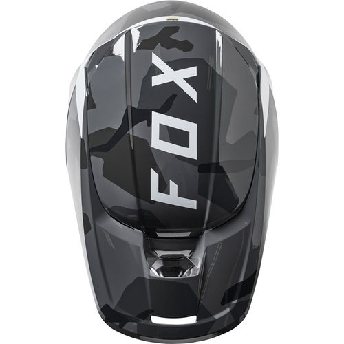 Fox Youth V1 BNKR Helmet Black Camo