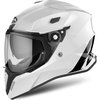 Airoh Commander White Adventure Motorcycle Helmet Left Side                                                                                                                                                                                                    