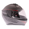 Nolan N87 Rapid N-Com 016 Flat Lava Grey Red Full Face Motorcycle Helmet Right Side                                                                                                                                                                            