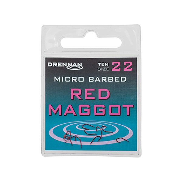 Red Maggot Hooks 16