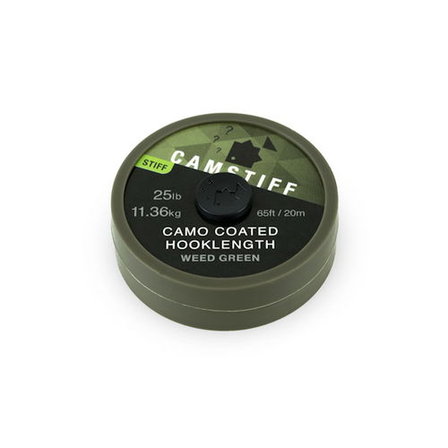 Camstiff Camstiff Camo Coated Hooklength Weed Green