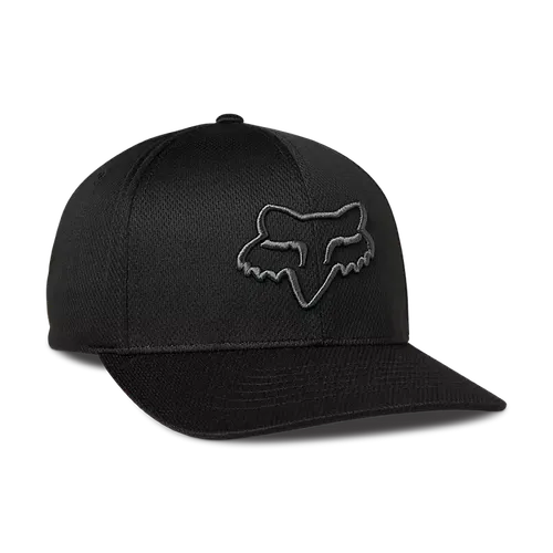 Fox Lithotype Flexfit 2 Hat Black Charcoal