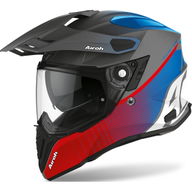 Commander ADV Helmet Progress Red Blue Matt