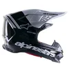 Alpinestars Supertech SM-8 Radium 2 Helmet Black White Glossy