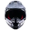 Alpinestars Supertech SM-8 Radium 2 Helmet Black White Glossy