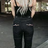 MotoGirl MotoGirl Ellie Jeans Black - Thumbnail 7