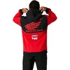 Fox Fox Honda Wing PO Fleece Flame Red - Thumbnail 2