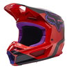 Fox Fox Youth V1 Venz Helmet Flo Red - Thumbnail 2