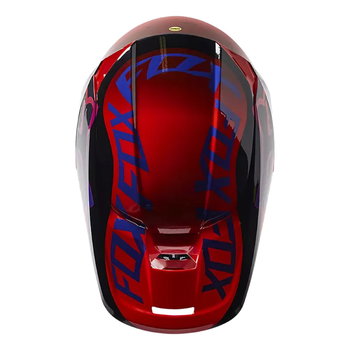 Fox Fox Youth V1 Venz Helmet Flo Red
