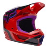 Fox Fox Youth V1 Venz Helmet Flo Red - Thumbnail 1