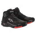 CR-X Drystar Riding Shoes Black Camo Red