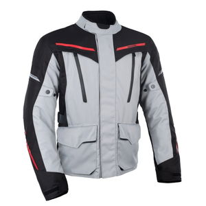 Oxford Products Metro 2 Mens Jacket Grey Black Red