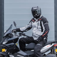 Metro 2 Mens Jacket Grey Black Red
