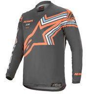 Racer Braap Jersey Dark Grey Orange Fluo